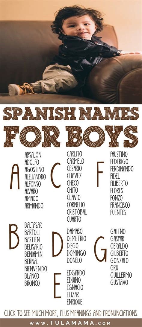 boy hispanic names|short hispanic names for boys.